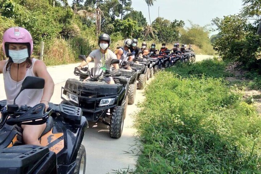 Safari 3 Hours ATV Riding Tour (Included Lunch) on Koh Samui