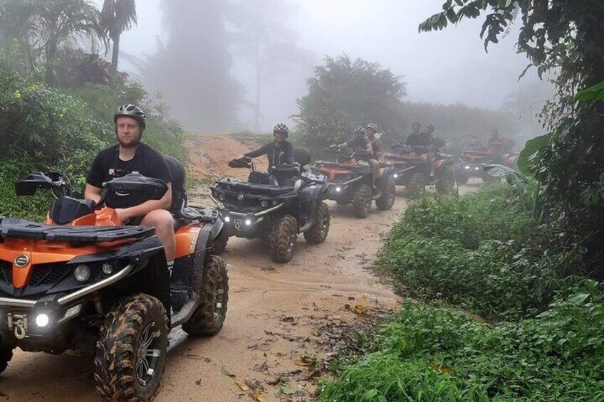 Mini ATV Safari 1 Hours Jungle Adventure Tour on Koh Samui