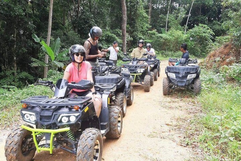 Mini ATV Safari 1 Hours Jungle Adventure Tour on Koh Samui 