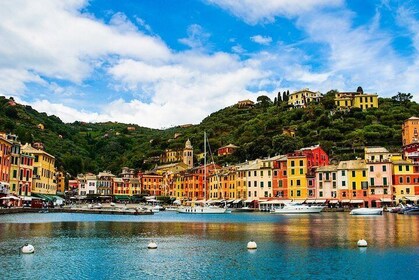 Tour privado de día completo de Portofino y Génova