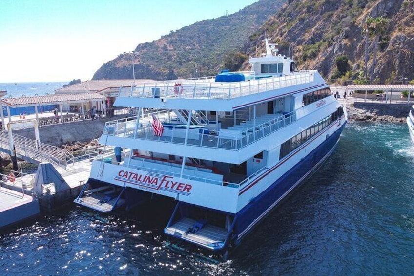 Catalina Island Ferry First Leg Newport Beach To Avalon
