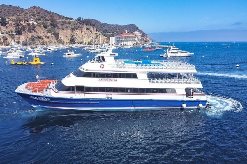 Catalina Island Ferry First Leg Newport Beach To Avalon