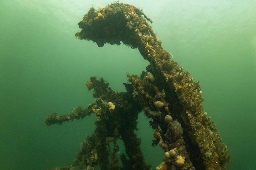Sunken Shipwreck in the Holy Loch