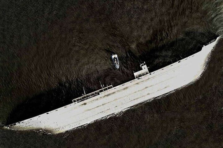 Ariel View of the MV Captayannis