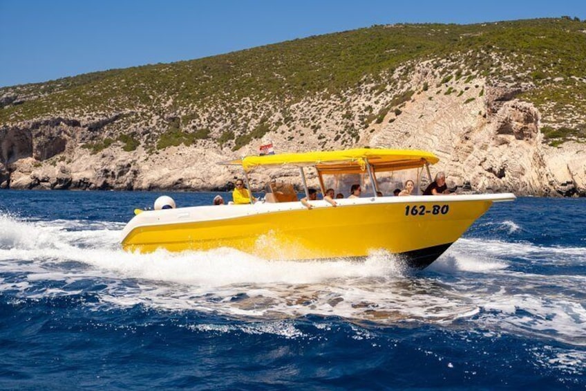 Our yellow boat