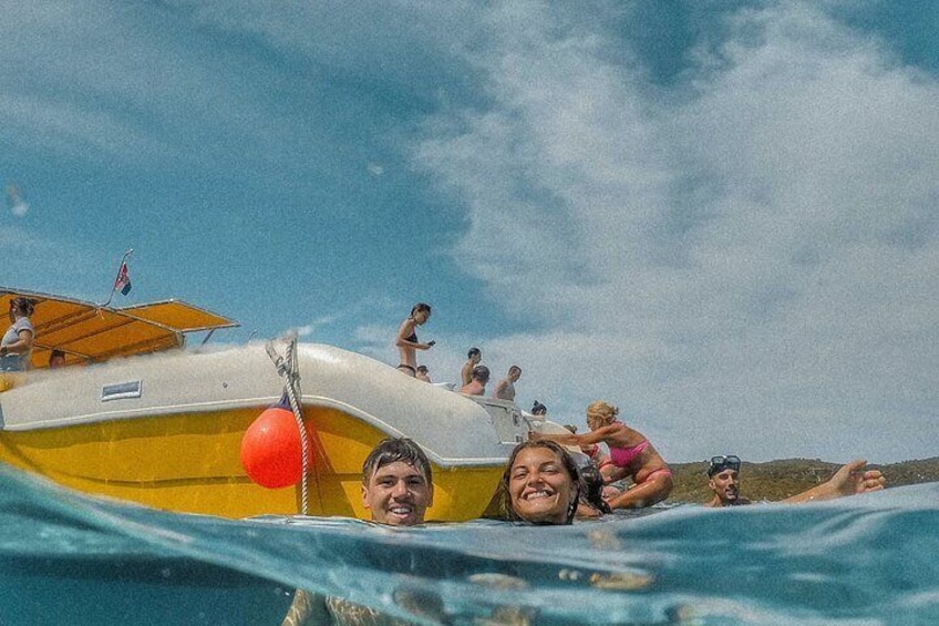 Swimming on Paklinski islands