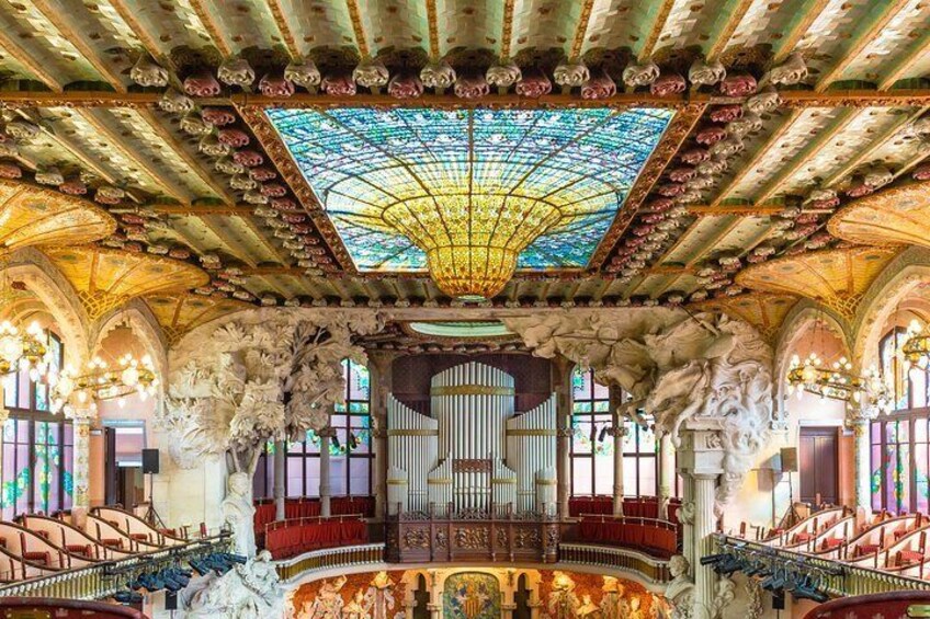 Skip the Line: Palau de la Música Self-Guided Tour