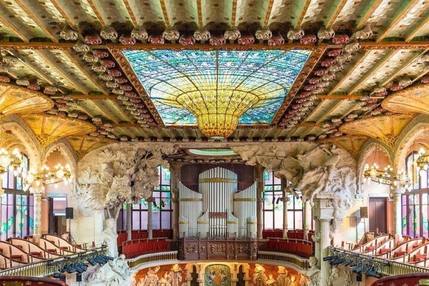 Skip the Line: Palau de la Música Self-Guided Tour