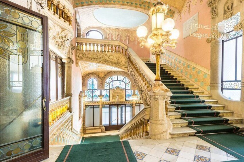 Skip the Line: Palau de la Música Self-Guided Tour