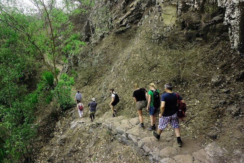 Show item 3 of 14. Santiago Island: Trek from Serra Malagueta to Rabelados Community