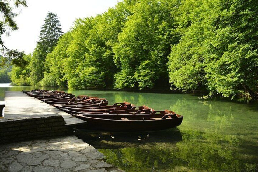 little paddle boats you can rent at the park