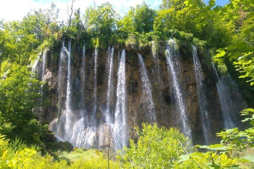 Veliki Buk waterfall at the NP Plitvice