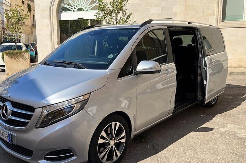 From Lecce to Matera by private driver