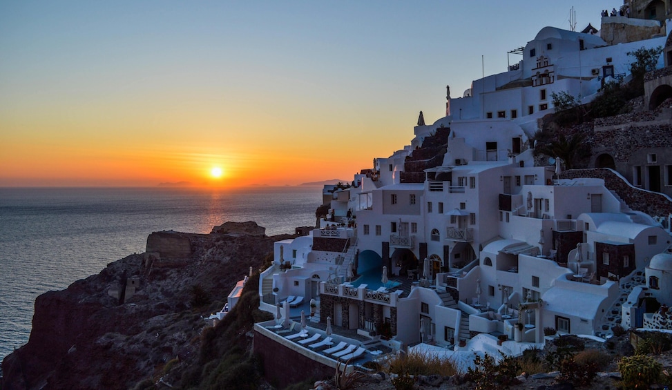 Evening Cruise to the Caldera with Dinner