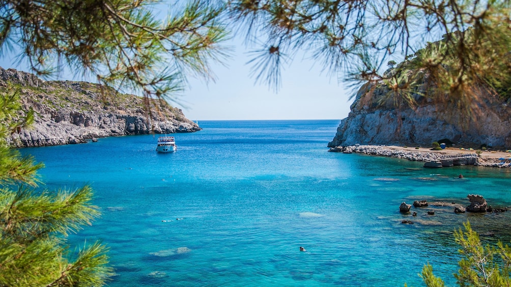 ocean view in rhodes