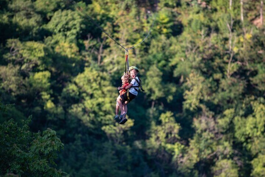 Zipline Adventure over the Gorge in Uzice