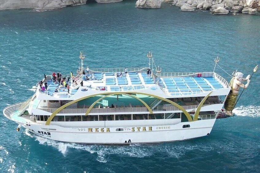 kemer boat trip