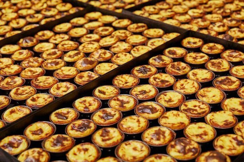 Pasteis de Belem (famous Portuguese custard tarts) - Lisboa, Portugal