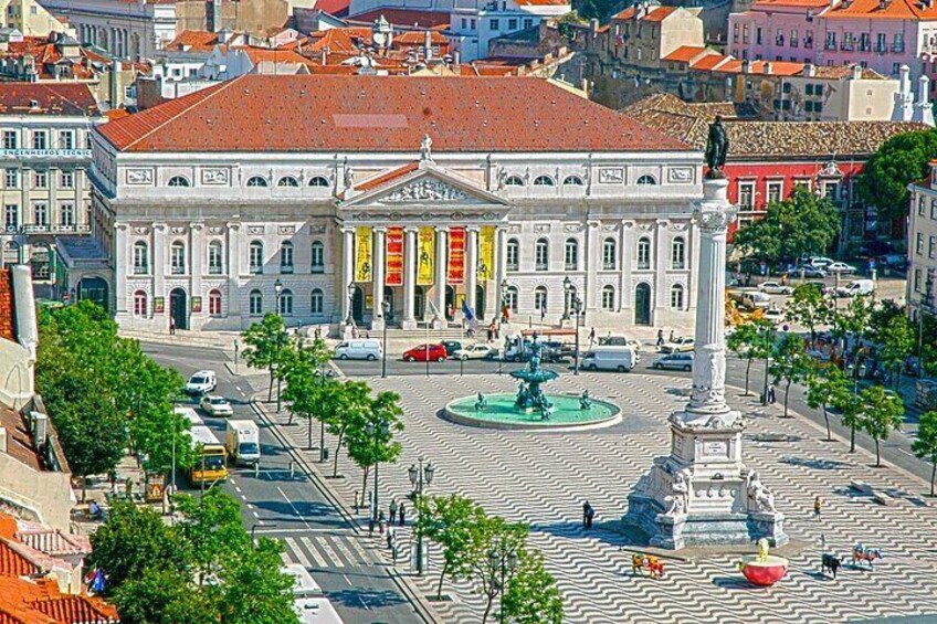 Rossio square - Lisbon Portugal