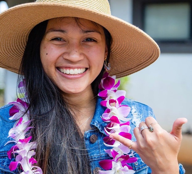 Authentic Lei Greeting at Kahului Airport