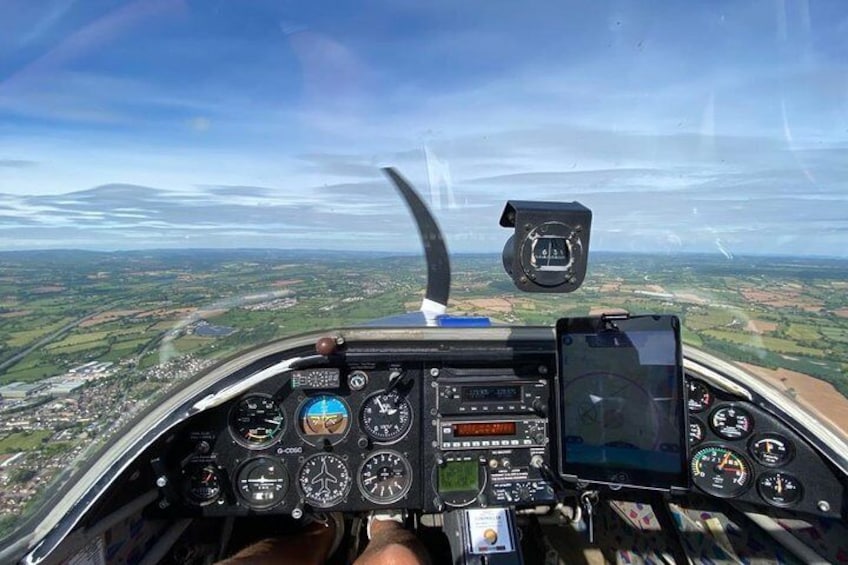 View from the cockpit