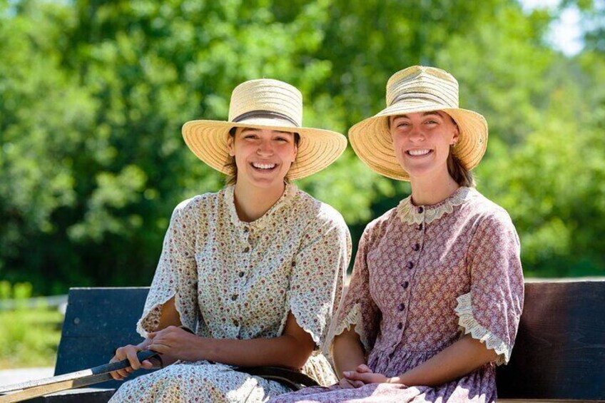 Lively costumed interpreters