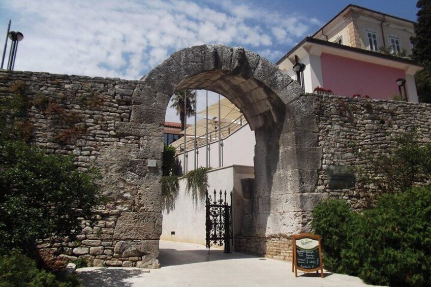 The Gate of Hercules in Pula