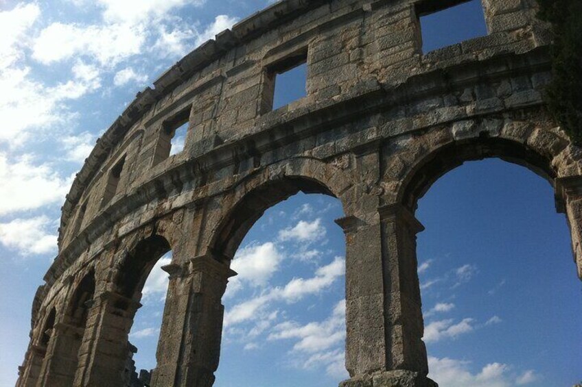 Amphitheater in Pula