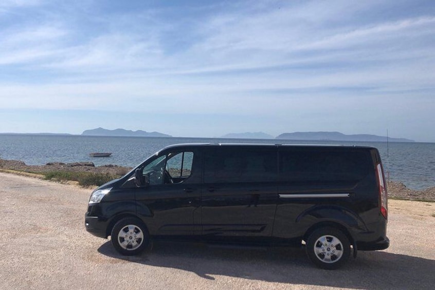 Transfer package from Trapani airport to Favignana (transfer + hydrofoil ticket)
