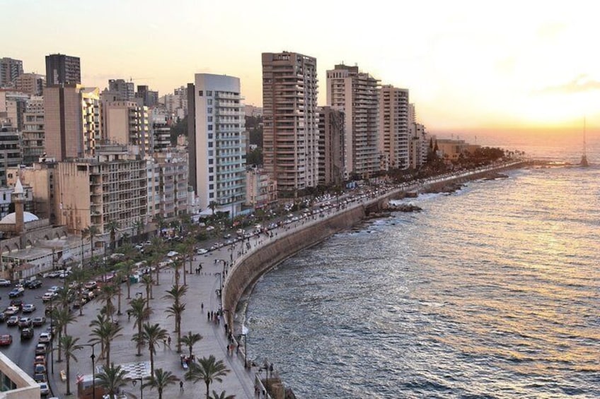 Panoramic view of Beirut