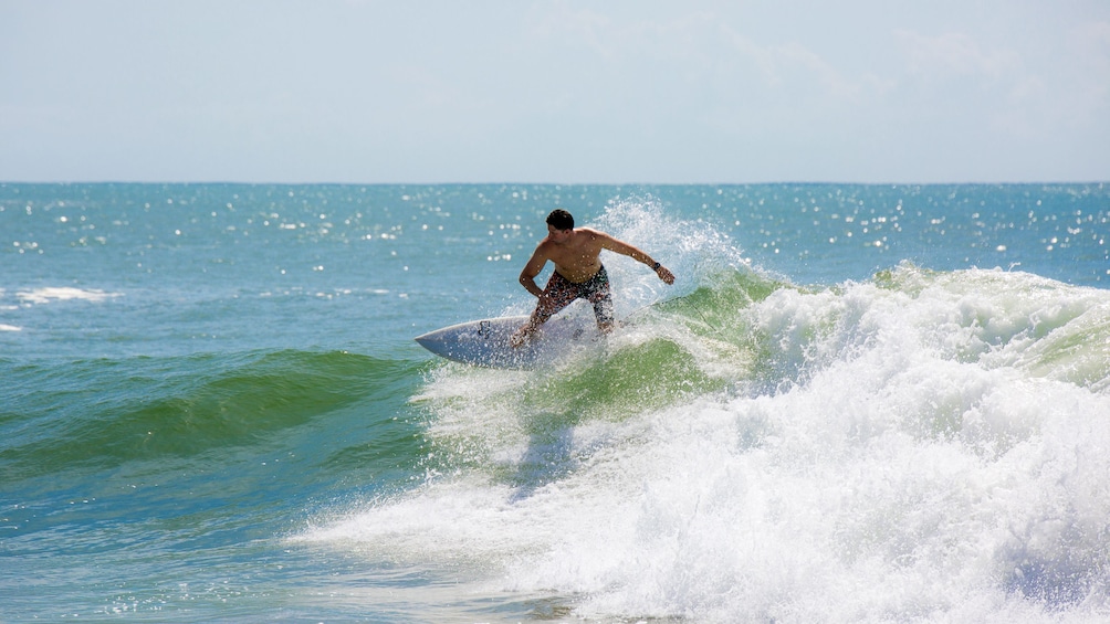 man surfing in mexico