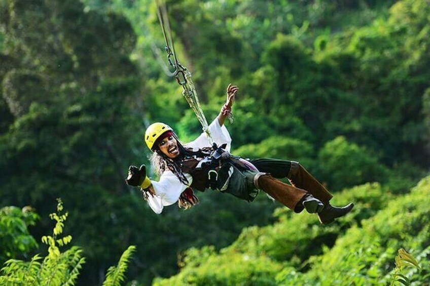 Tree Bridge Cafe And Zipline - Jungle Flight Adventure in Koh Samui