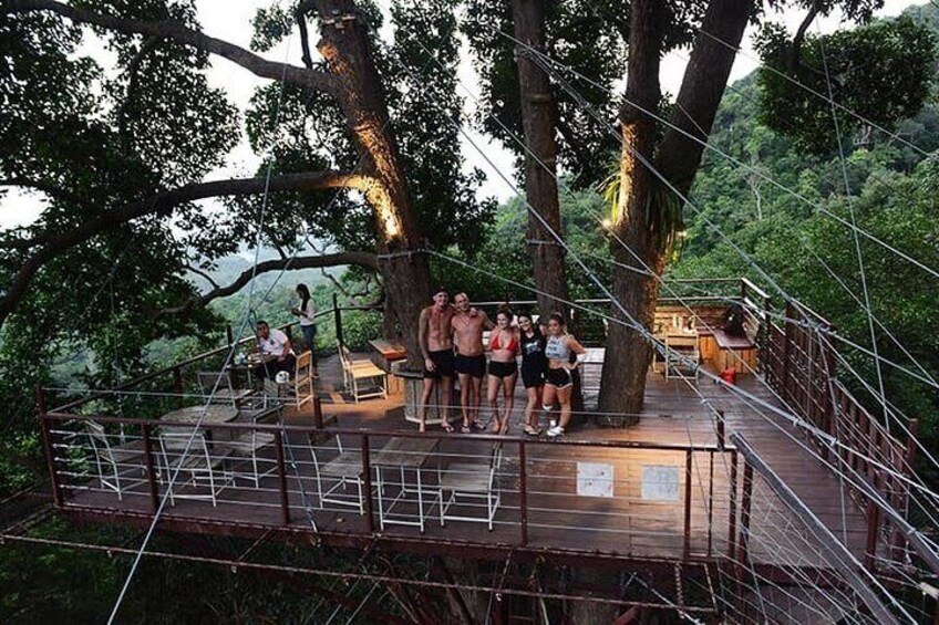 Tree Bridge Cafe And Zipline - Jungle Flight Adventure in Koh Samui