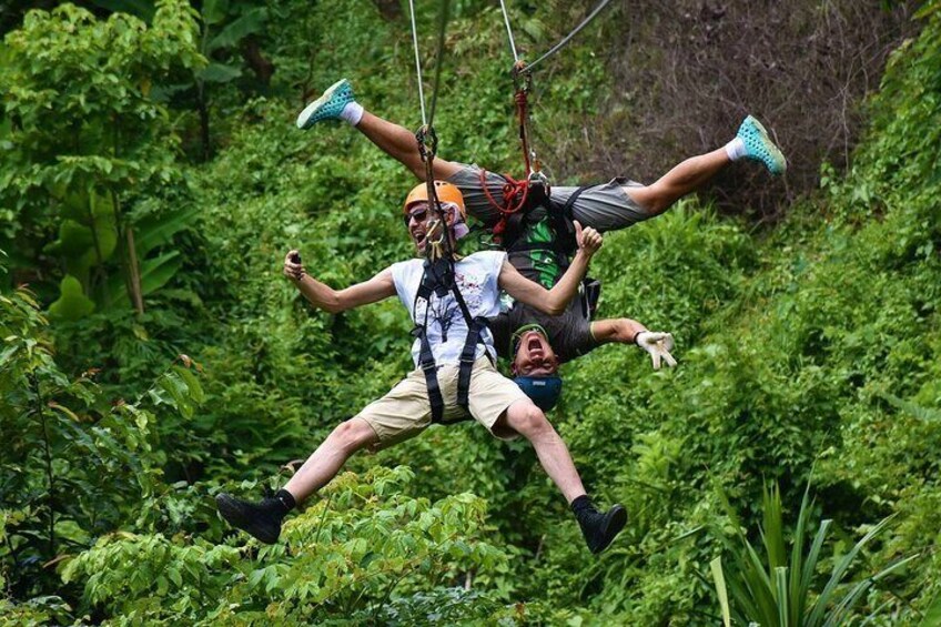 Zipline Skyhawk Adventure Tour in Koh Samui