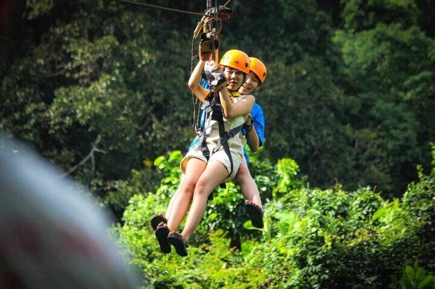 Tree Bridge Cafe And Zipline - Jungle Flight Adventure in Koh Samui