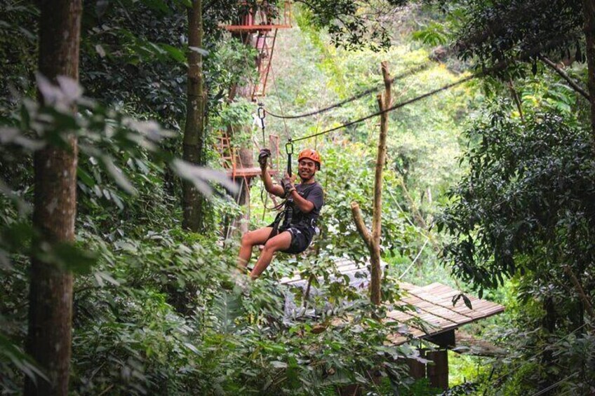 Tree Bridge Cafe And Zipline - Jungle Flight Adventure in Koh Samui