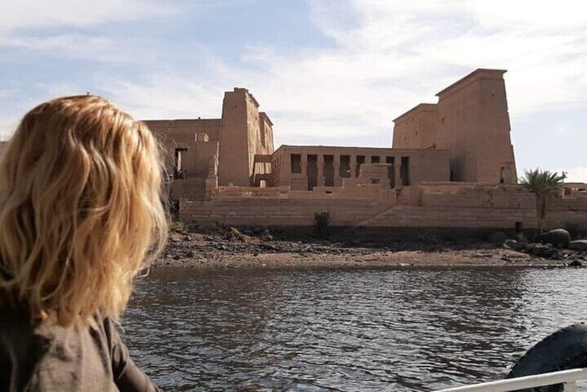 Aswan : Private Tour to Unfinished Obelisk, High Dam and Philae Temple by BOAT