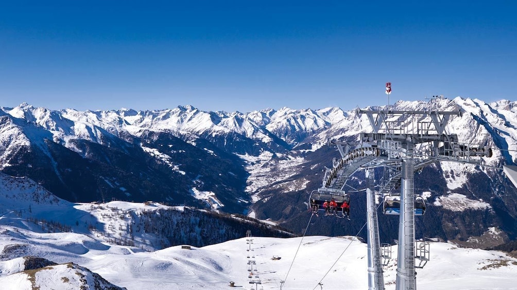 Ski lift in Munich 
