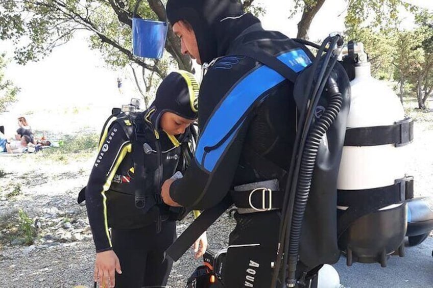 Show item 1 of 3. Private Discovery Dive Experience in Omišalj