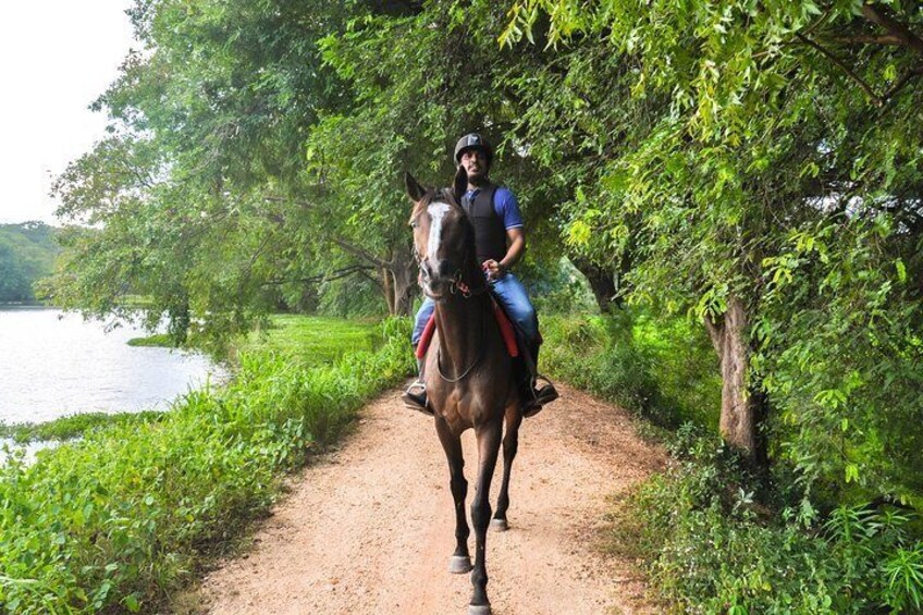 Horse Ride around a Village from Sigiriya