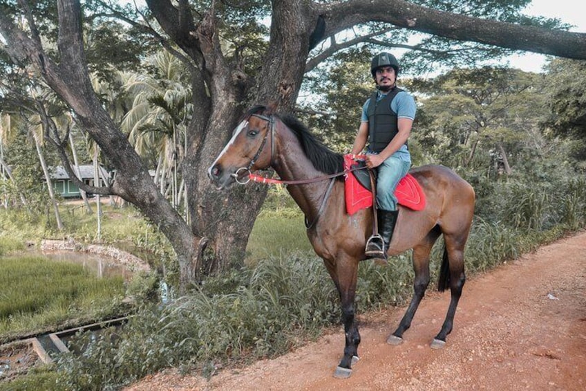 Horse Ride around a Village from Sigiriya