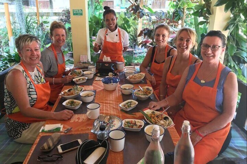 Thai Cooking Class with Local Market Tour by Smiley Cook in Koh Samui