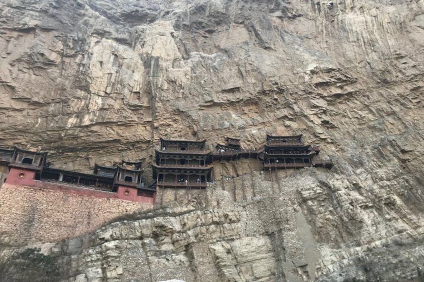 Private Day Tour to Yungang Caves, Wooden Pagoda, Hanging Temple from Taiyuan