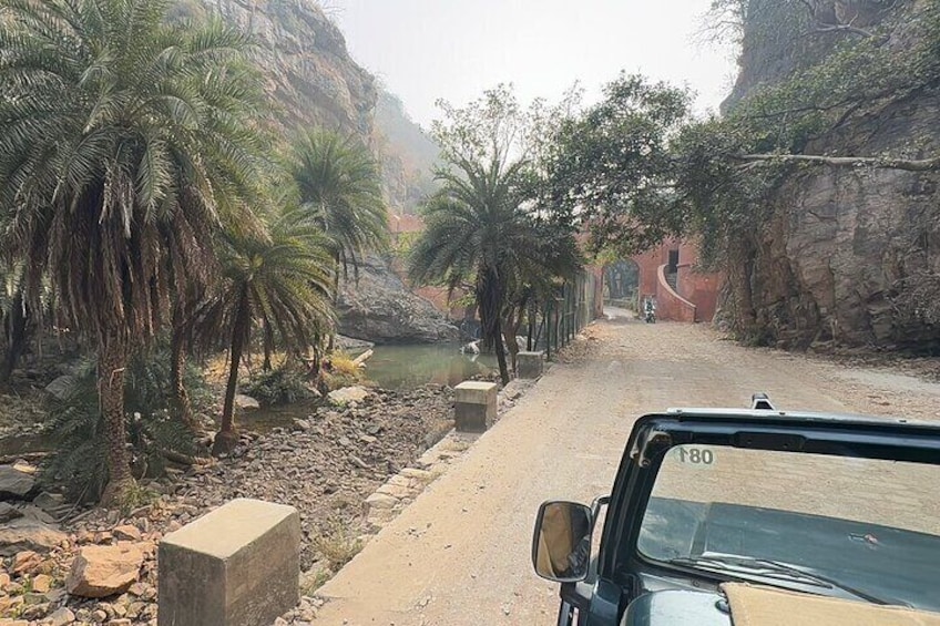 Transfers to Ranthambore Fort & Ganesh Temple in a private Gypsy