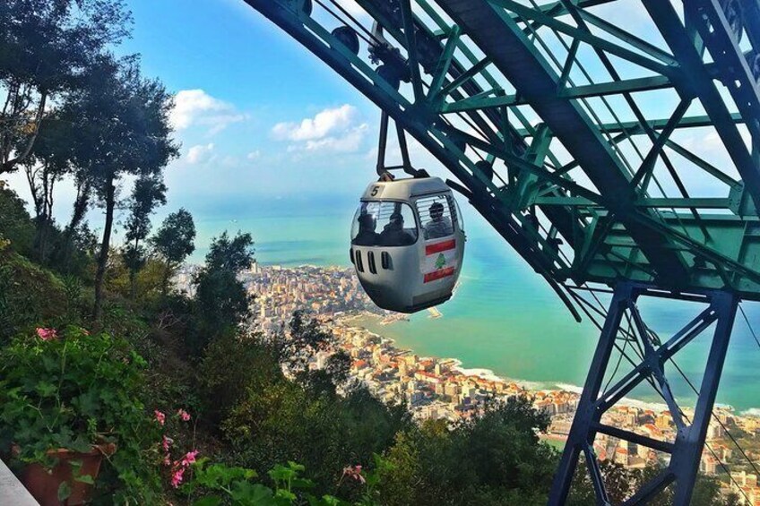 Cable car of Jounieh 