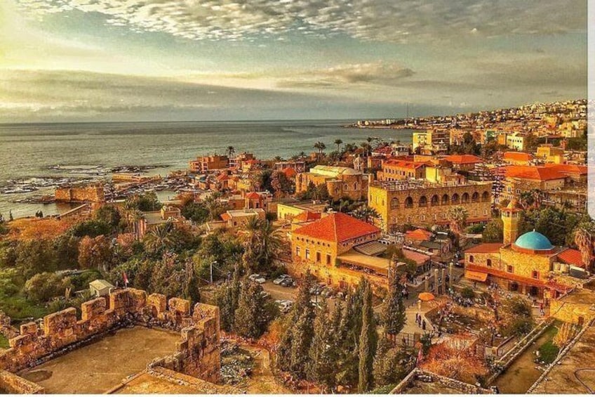 Panoramic view of Byblos