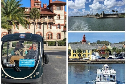 St Augustine Boat and Golf Cart Tour