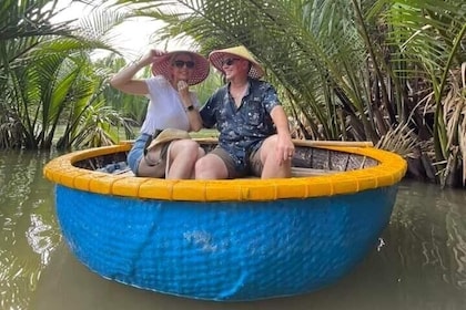 Coconut Village- Buffalo Ride-Tra Que Vegetable Village-Thanh Ha Pottery Vi...