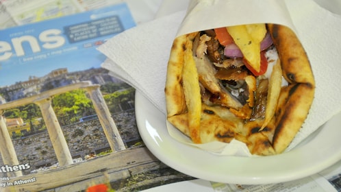 Shore Excursion: Athens Food Tour & free time in Plaka