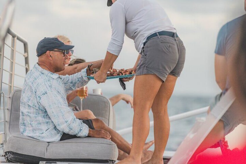 St. Thomas Champagne Sunset Sail with Open Bar & Hors D'oeuvres - Ritz-Carlton